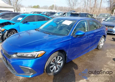 2022 Honda Civic Lx from USA, damaged, VIN 2HGFE2F24NH506967